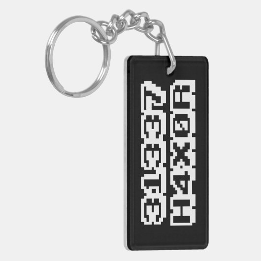 31337 H4X0R SCHLÜSSELANHÄNGER (Vorderseite links)