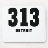 313 Detroit Mousepad (Vorne)