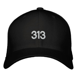 313 Hat Bestickte Kappe