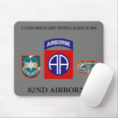 313. MILITÄRISCHE INTELLIGENZ-BATTALION 82. MOUSEPAD (Mit Mouse)
