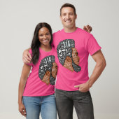 314 Stl Afroamerikanischer Schwarzer Mann Mit Bart T-Shirt (Unisex)