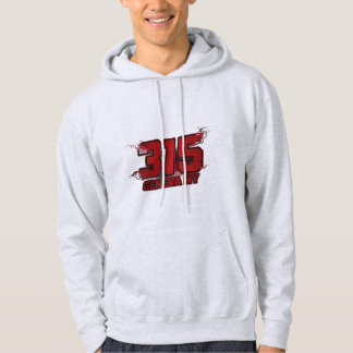 315 Geneva NY Geboren und Aufgewachsen Kapuzenpull Hoodie