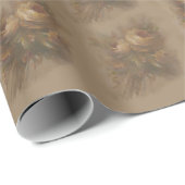 315 Rosen Geschenkpapier (Rolleneckpunkt)
