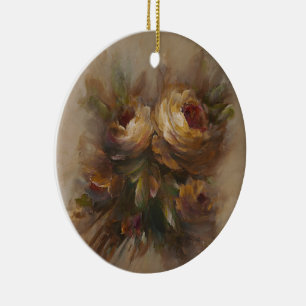 315 Rosen Keramik Ornament