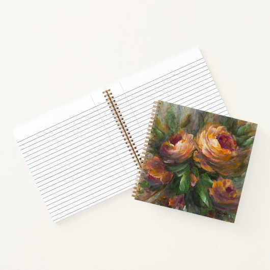 315 Rosen Notizblock (Innenseite)