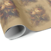 315 Rosen op2 Geschenkpapier (Rolleneckpunkt)