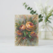 315 Rosen Postkarte (Stehend Vorderseite)