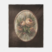 315 Roses Fleecedecke (Vorderseite)