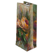 315 Roses Geschenktüte Für Weinflaschen (Rückseite Schrägansicht)