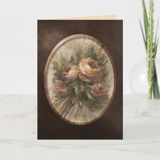 315 Roses Op2 5 x 7 Karte (Vorderseite)