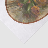 315 Roses oval Seidenpapier (Ausschnitt)