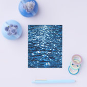 316143 BLAUE OZEAN RIPPLES NATUR SCHÖNHEIT HINTERG FLYER (Einzeln)