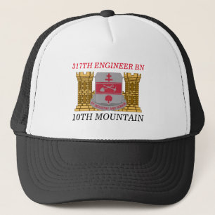 317TH INGENIEUR-BATAILLON-10. GEBIRGShut Truckerkappe