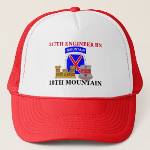 317TH INGENIEUR-BATAILLON-10. GEBIRGShut Truckerkappe