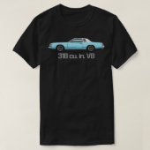 318 Light Blue T-Shirt (Design vorne)