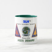 318TH Kämpfer-Auffänger-Geschwader Tasse (Zentrum)