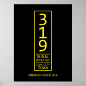 319 Bier-Plakat Poster (Vorne)