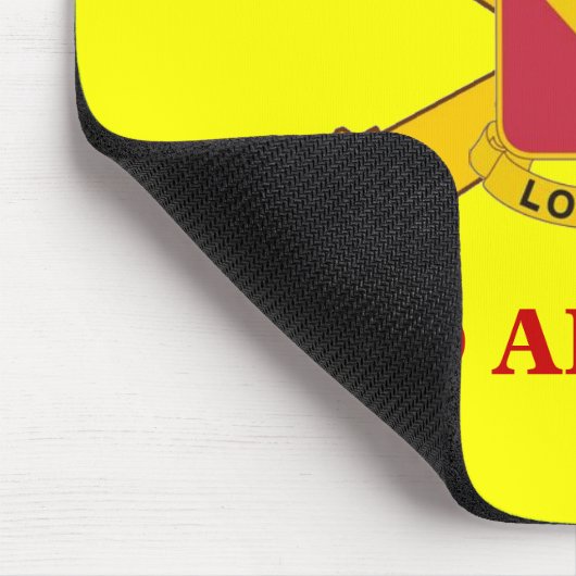 319TH IM FLUGZEUG FELD-ARTILLERIE MOUSEPAD (Ecke)