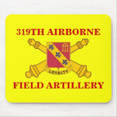 319TH IM FLUGZEUG FELD-ARTILLERIE MOUSEPAD (Vorne)