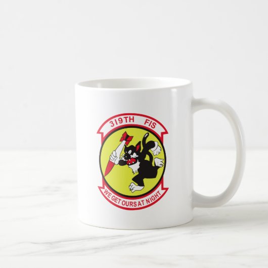 319th Kämpfer-Auffänger-Geschwader Kaffeetasse (Rechts)