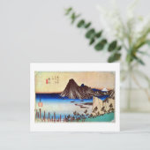 31. 舞 坂 宿, 広 重 POSTKARTE (Stehend Vorderseite)