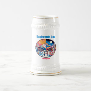 31.01. - Rückwärts Tag Bierglas