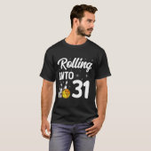 31. Bowling 31. Geburtstag T-Shirt (Vorne ganz)