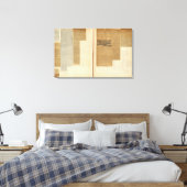 31 Clippings Leinwanddruck (Insitu (Schlafzimmer))