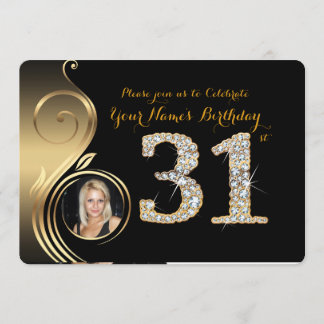 31., Einladung zum Geburtstag, Nummer Diamant, Fot