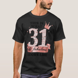 31 & Fabulous I Rose and White Party Group Candid T-Shirt
