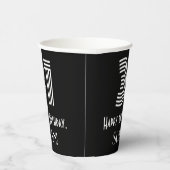 31. Geburtstag — Art Deco Inspiriert Aussehen "31" Pappbecher (Rechts)