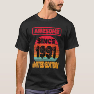 31. Geburtstag Phantastisch seit 1991 Limited Edit T-Shirt