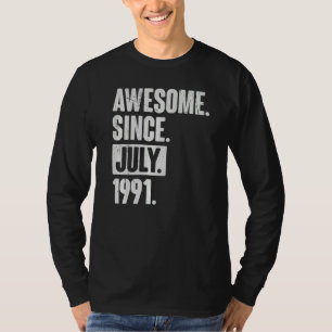 31. Geburtstag Phantastisch seit Juli 1999 T-Shirt