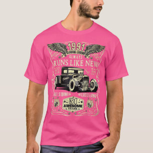 31. Geburtstagsgeschenk Männer Frauen Geboren 1991 T-Shirt