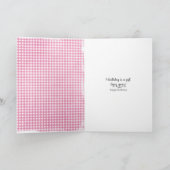 31. Geburtstagskatze mit Herzballon Karte (Innenseite)