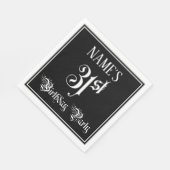 31. Geburtstagsparty — Extravagantes Script + Indi Serviette (Ecke)