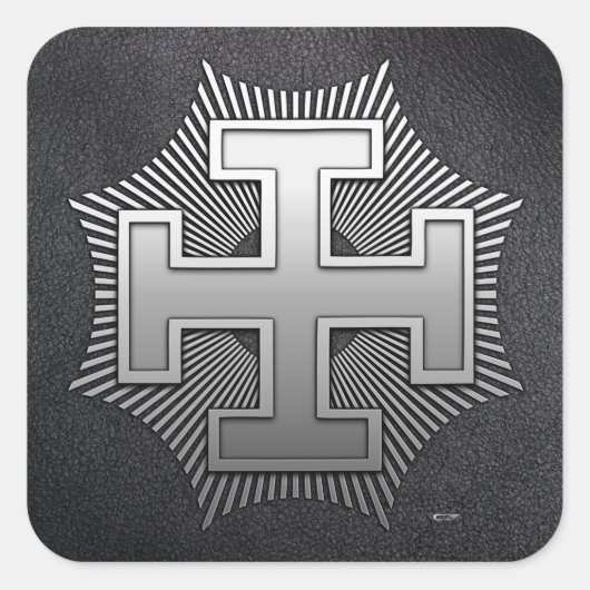 31. Grad: Inquisitor Quadratischer Aufkleber (Vorderseite)