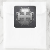 31. Grad: Inquisitor Quadratischer Aufkleber (Tasche)