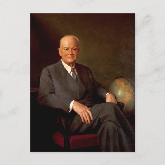 31 Herbert Clark Hoover Postkarte (Vorderseite)