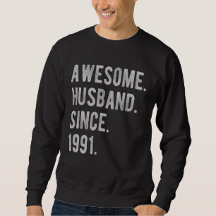 31. Hochzeitstag für Ihm Phantastischen Ehemanns Sweatshirt