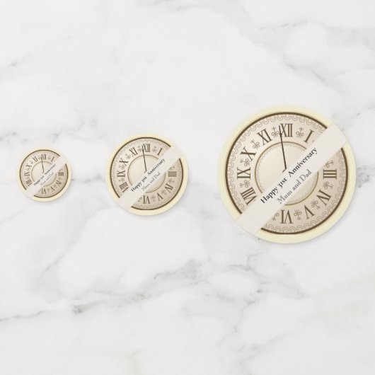 31. Hochzeitstag Konfetti (Rückseiten)