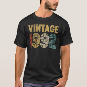 31 Jahre alt, geboren 1992, Vintage 31. Geburtstag T-Shirt