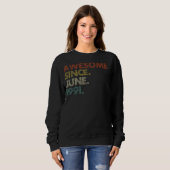 31 Jahre alt Juni 1991 Sweatshirt (Vorne ganz)