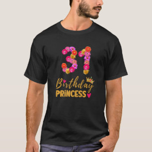 31 Jahre alte Blume der Prinzessin ihre 31. T-Shirt