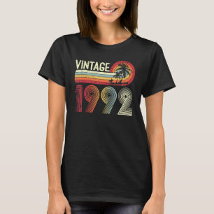 31 Jahre alte Männer Frauen Vintag 1992 Retro 31.  T-Shirt