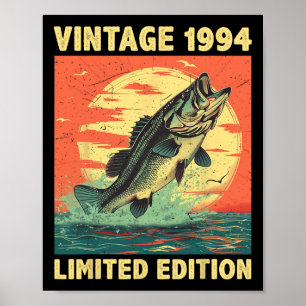 31 Jahre altes Geschenk 1994 Fischfang 31. Poster