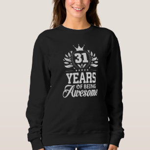 31 Jahre Phantastischer 31. Geburtstag Sweatshirt