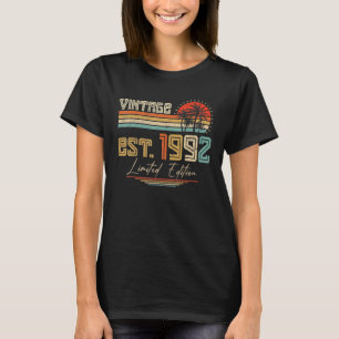 31 Jahre Vintag 1992 31. Geburtstag T-Shirt