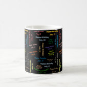 31. Juli, Tasse zum Geburtstag (Mittel)