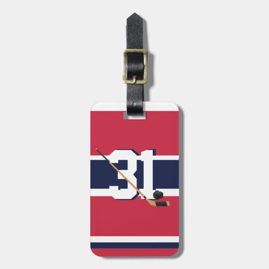 31 Montreal Gepäckanhänger (Vorderseite vertikal)